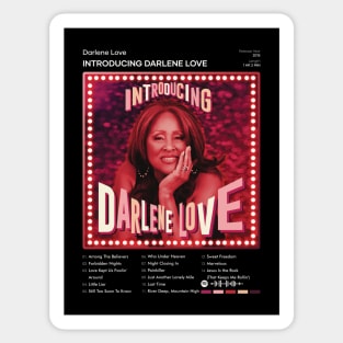 Darlene Love - Introducing Darlene Love Tracklist Album Sticker